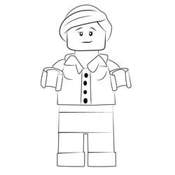 Coloriage Patty Keys en position debout