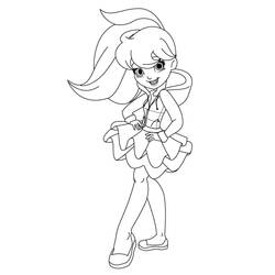 Polly Pocket - Coloriages gratuits à imprimer