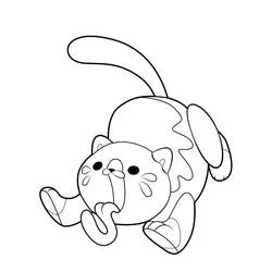 Coloriage Candy Cat de Poppy Playtime marchant à quatre pattes Coloriage Candy Cat de Poppy Playtime marchant à quatre pattes