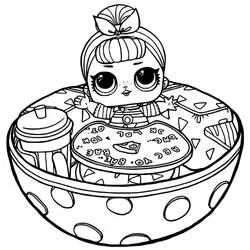 Poupeé LOL - Coloriages gratuits à imprimer