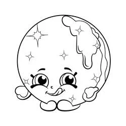 Coloriage Donna Donut des Shopkins