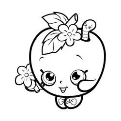 Coloriage Apple Blossom des Shopkins