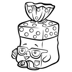 Coloriage Bread Head Shopkins empilés