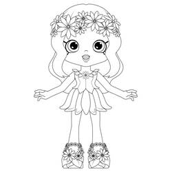 Shoppies Dolls - Coloriages gratuits à imprimer