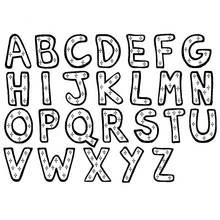 Coloriage Alphabet complet de A à Z