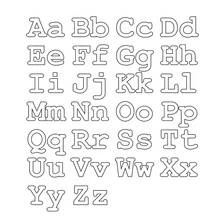 Coloriage Alphabet complet de A à Z