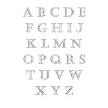 Coloriage Alphabet complet en lettres majuscules