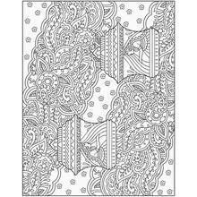 Coloriage Mandala complexe à motifs floraux