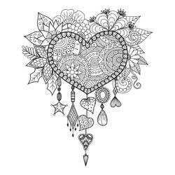 Coloriage Mandalas Attrape-rêves #190185 à imprimer et colorier