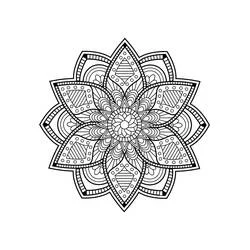 Coloriage Mandalas Difficile #209905 à imprimer et colorier Coloriage Mandalas Difficile #209905 à imprimer et colorier