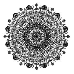 Coloriage Mandalas Difficile #209935 à imprimer et colorier Coloriage Mandalas Difficile #209935 à imprimer et colorier
