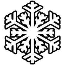 Mandalas Flocon - Coloriages gratuits à imprimer