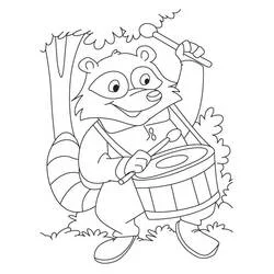Coloriage Tambour #209549 à imprimer et colorier Coloriage Tambour #209549 à imprimer et colorier