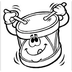 Coloriage Tambour #209559 à imprimer et colorier Coloriage Tambour #209559 à imprimer et colorier