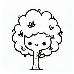 Coloriage imprimable Arbre (Nature et saisons) #190448 à colorier gratuitement Coloriage imprimable Arbre (Nature et saisons) #190448 à colorier gratuitement
