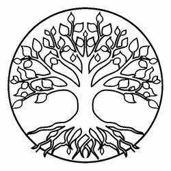 Arbre de Vie - Coloriages gratuits à imprimer