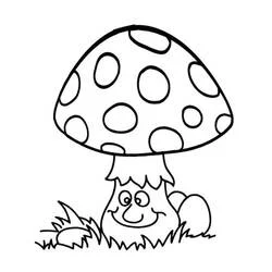 Champignon - Coloriages gratuits à imprimer
