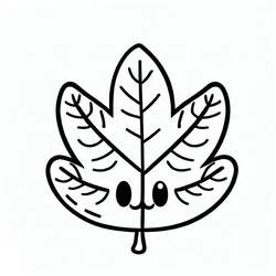 Coloriage Feuille #191822 à imprimer et colorier