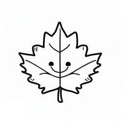 Coloriage Feuille d’Erable #190243 à imprimer et colorier
