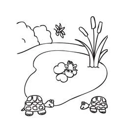 Coloriage Lac #207362 à imprimer et colorier