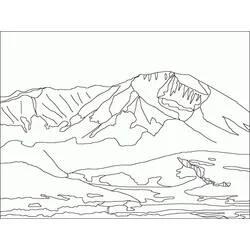 Coloriage Montagne #201837 à imprimer et colorier