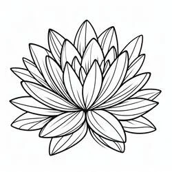 Coloriage Nénuphar #221863 à imprimer et colorier