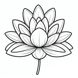 Coloriage Nénuphar #221885 à imprimer et colorier