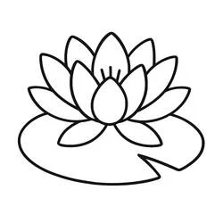 Coloriage Nénuphar #221888 à imprimer et colorier