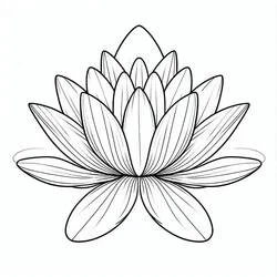 Coloriage Nénuphar #221893 à imprimer et colorier
