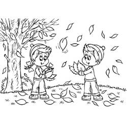 Saison Automne - Coloriages gratuits à imprimer