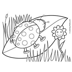 Coloriage Saison Printemps (Nature et saisons) #164762, dessin gratuit prêt à imprimer