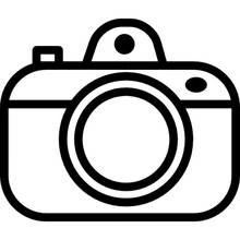 Appareil photo - Coloriages gratuits à imprimer