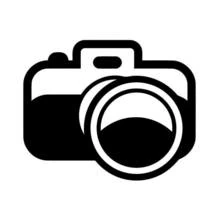 Coloriage Appareil photo avec grand objectif