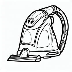 Aspirateur - Coloriages gratuits à imprimer