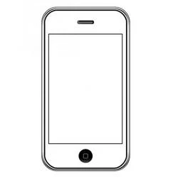 Coloriage IPhone avec grand écran et bouton d'accueil