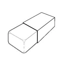 Coloriage Gomme simple à colorier