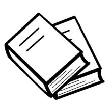 Coloriage Deux livres empilés