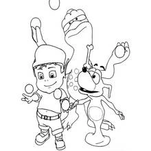 Adibou - Coloriages gratuits à imprimer