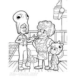 Coloriage Capitaine Turbot #181784 à imprimer et colorier