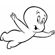 Casper - Coloriages gratuits à imprimer