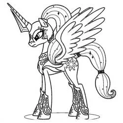 Celestia - Coloriages gratuits à imprimer