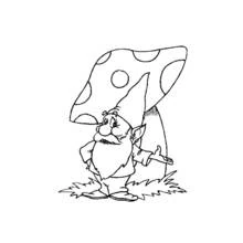 David le Gnome - Coloriages gratuits à imprimer