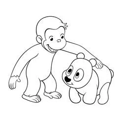 Georges le petit curieux - Coloriages gratuits à imprimer