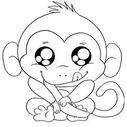 Page de coloriage Kawaii (Personnages de dessins animés) #178133, gratuite à imprimer Page de coloriage Kawaii (Personnages de dessins animés) #178133, gratuite à imprimer