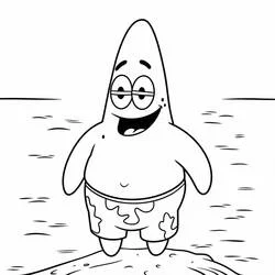 Patrick Étoile - Coloriages gratuits à imprimer