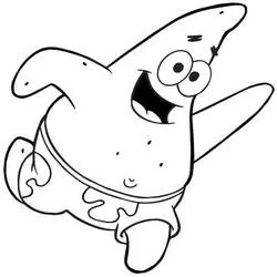 Coloriage à imprimer Patrick Étoile (Personnages de dessins animés) #220631 pour enfants et adultes