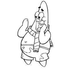 Dessin Patrick Étoile (Personnages de dessins animés) #220635 à colorier pour petits et grands