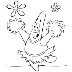 Dessin Patrick Étoile (Personnages de dessins animés) #220641 à colorier pour petits et grands