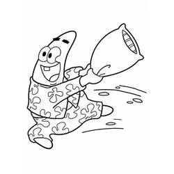 Coloriage imprimable Patrick Étoile (Personnages de dessins animés) #220650 à colorier gratuitement