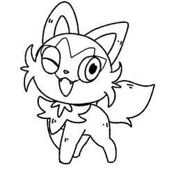 Poussacha - Coloriages gratuits à imprimer
